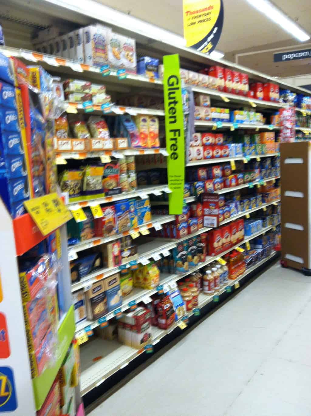 On Not Missing Gluten