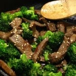 Gluten-free beef with broccoli