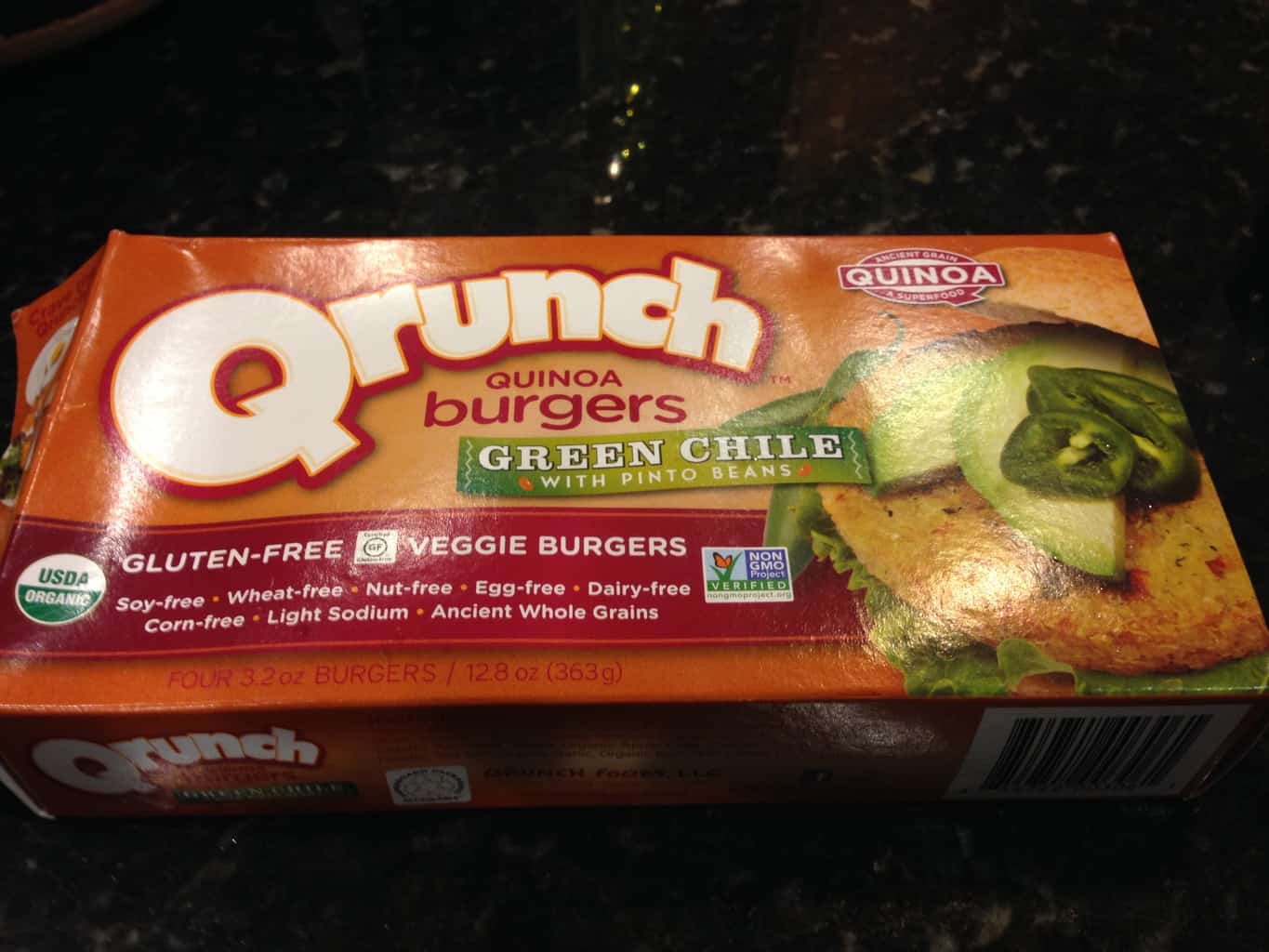 Gluten-Free Product Review: Qrunch Quinoa Burgers