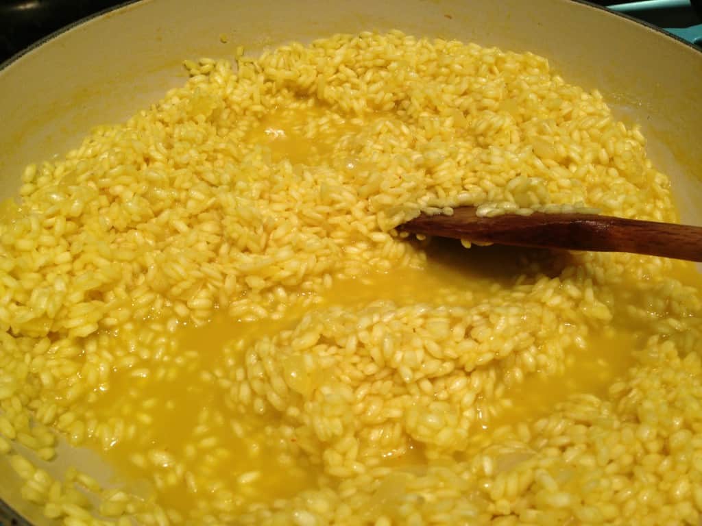 Rice absorbing stock